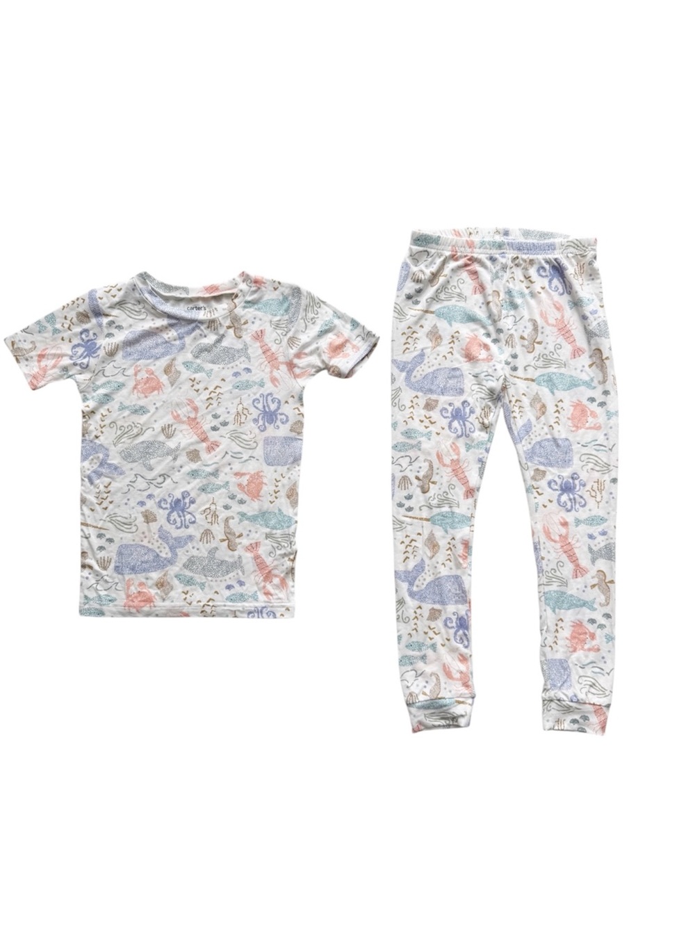 NWT Carter’s Sea Animals Pajama Set - Lenzing
Viscose Size 5T